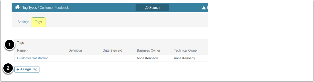 Tag Types - Google Chrome