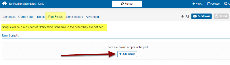 Notification Schedule - Google Chrome