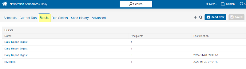 Notification Schedule - Google Chrome