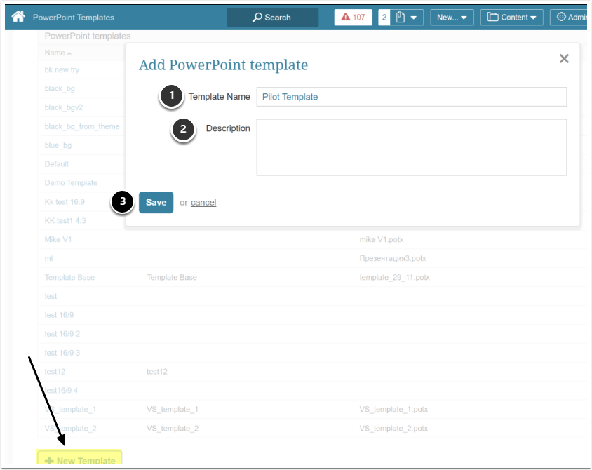 PowerPoint Templates - Google Chrome