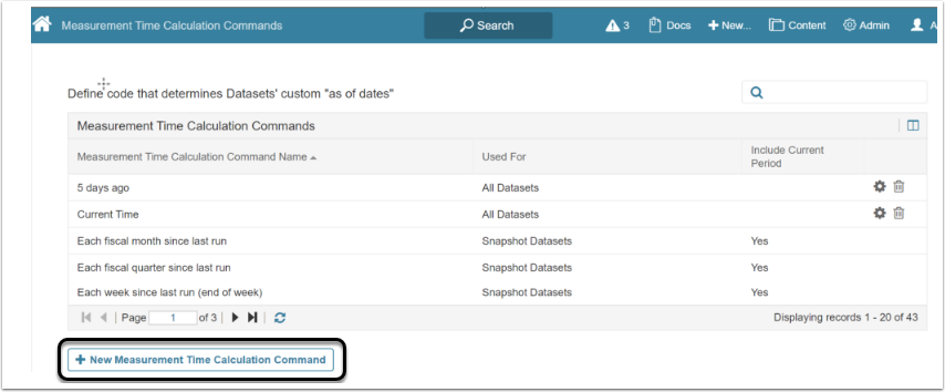 Measurement Time Calculation Commands - Google Chrome