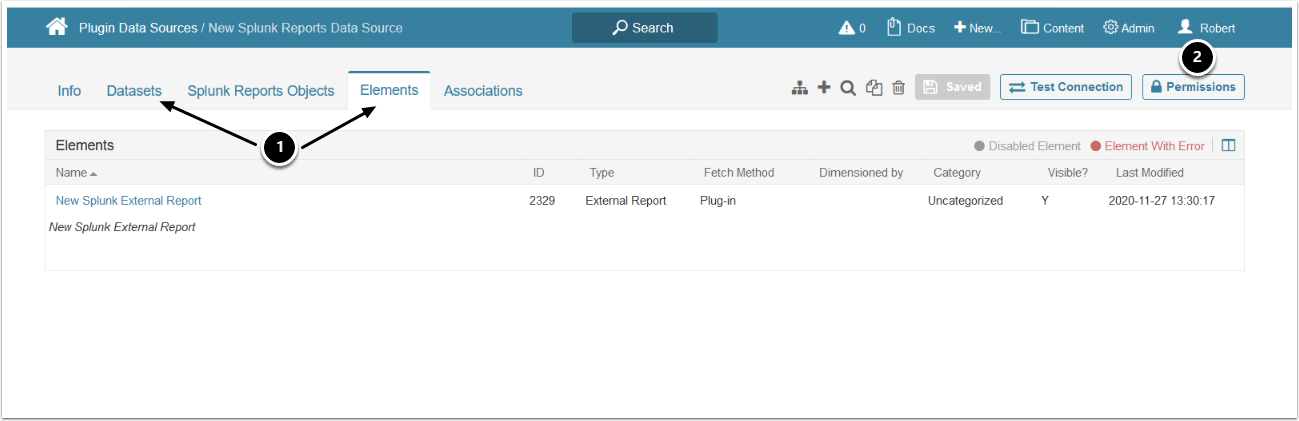 Full Data Source Editor displayed
