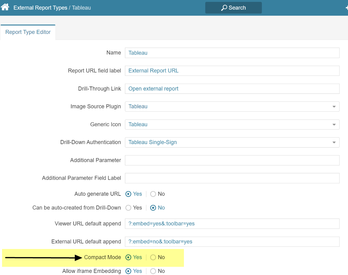 Report Type Editor - Google Chrome
