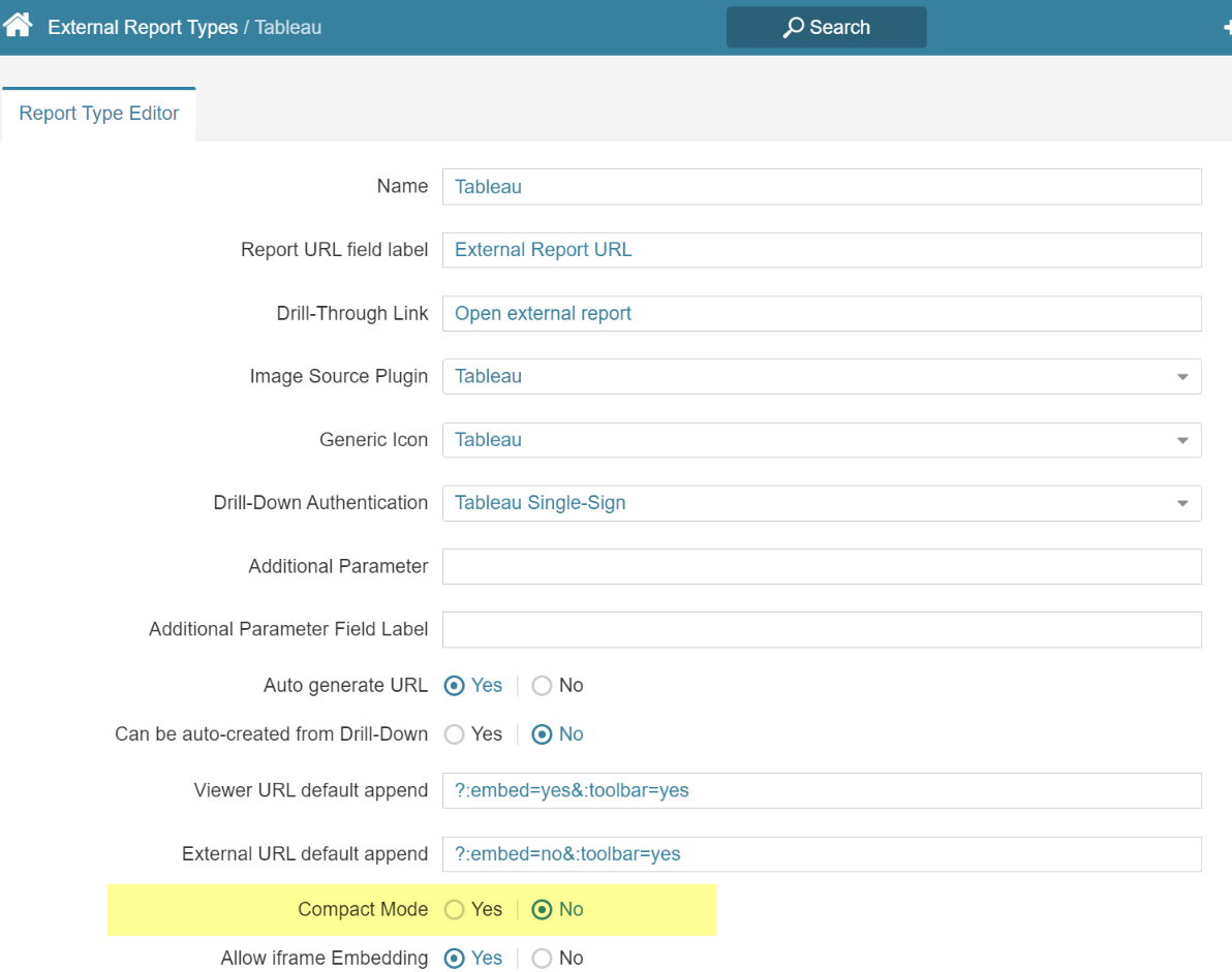 Report Type Editor - Google Chrome