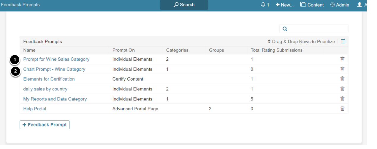 Feedback Prompts - Google Chrome