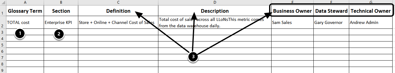 glossary load1 - Excel