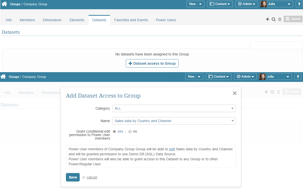 Category Elements Sourced from Datasets