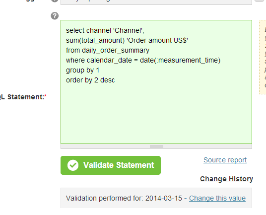 Paste the code in and validate to recover prior version