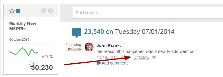 Stop following a Discussion