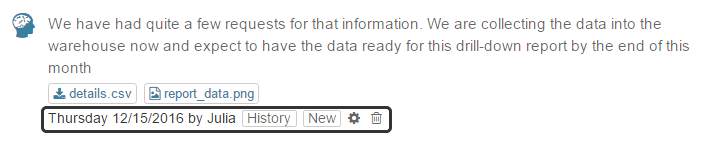 Edit, Delete or Review Expert Analysis history