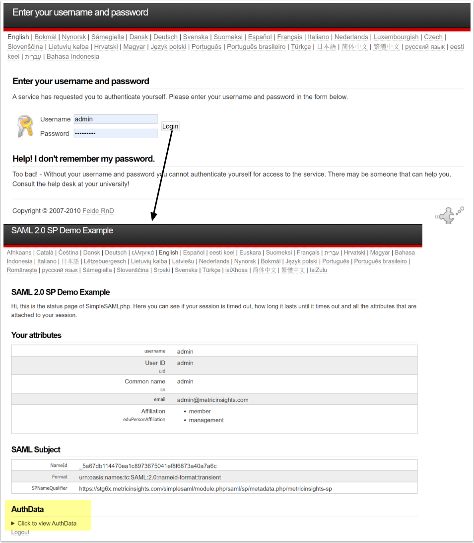 Enter your username and password - Google Chrome