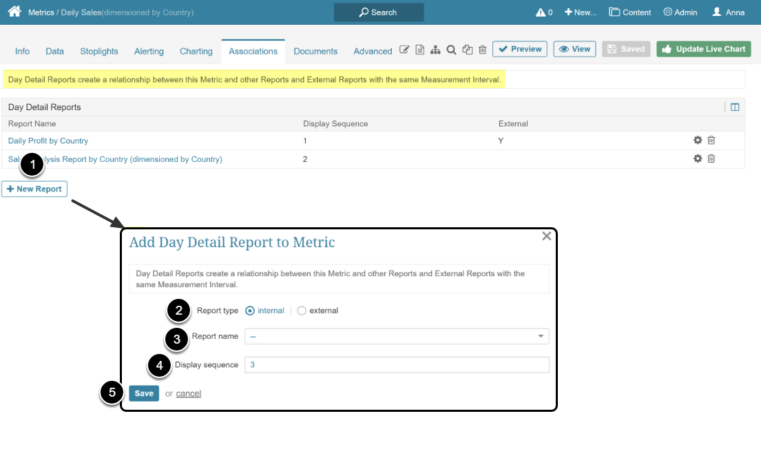 Basic Rules for Metrics