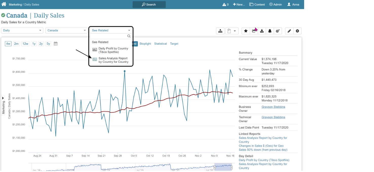 Open an Element's Viewer