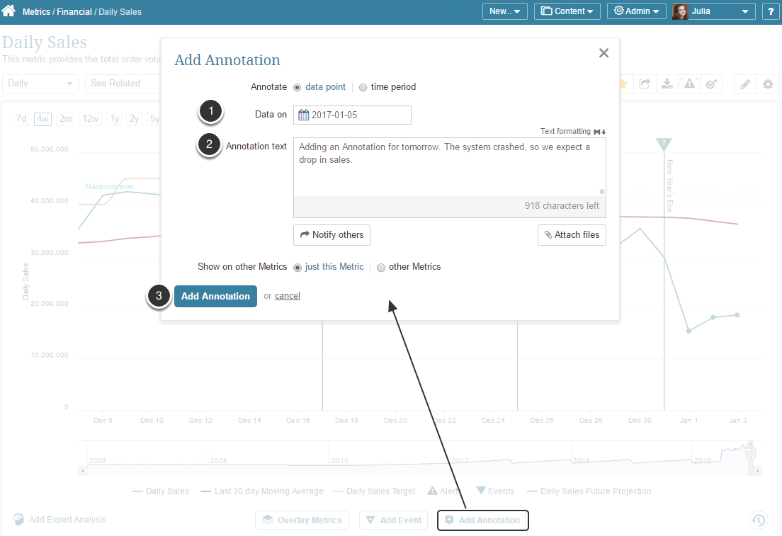 Access Metric Viewer