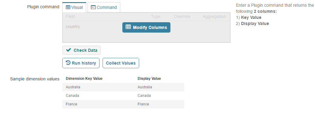 Check Data and Collect Values