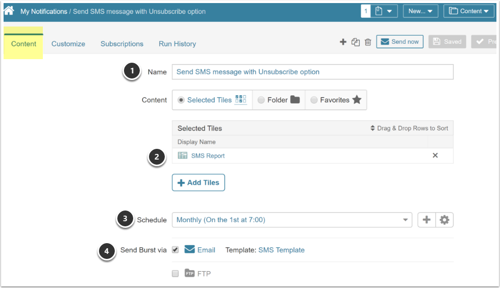 My Notification: Send SMS message with Unsubscribe option - Google Chrome