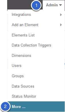 Option #1: Go to the Admin Page