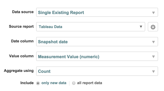 Create Metric that Counts Report Records